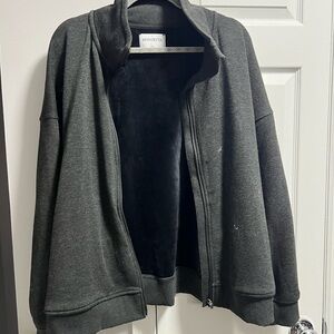 Mondetta Charcoal Full-Zip Jacket